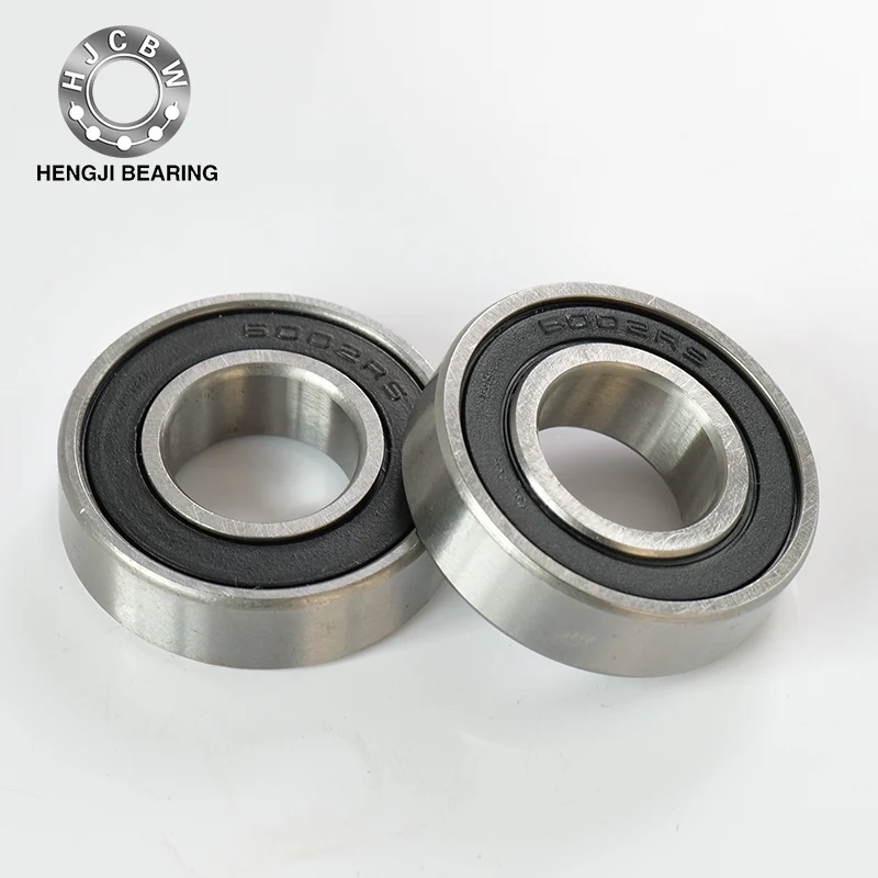 Rodamientos de bolas de ranura de 6002rs con sello