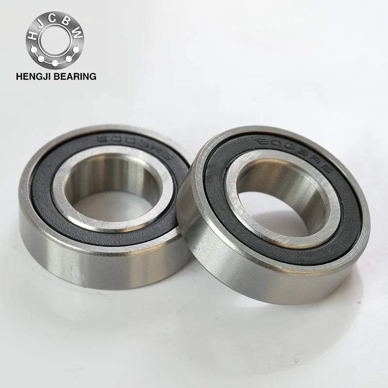 Rodamientos de bolas de ranura de 6003rs con sello