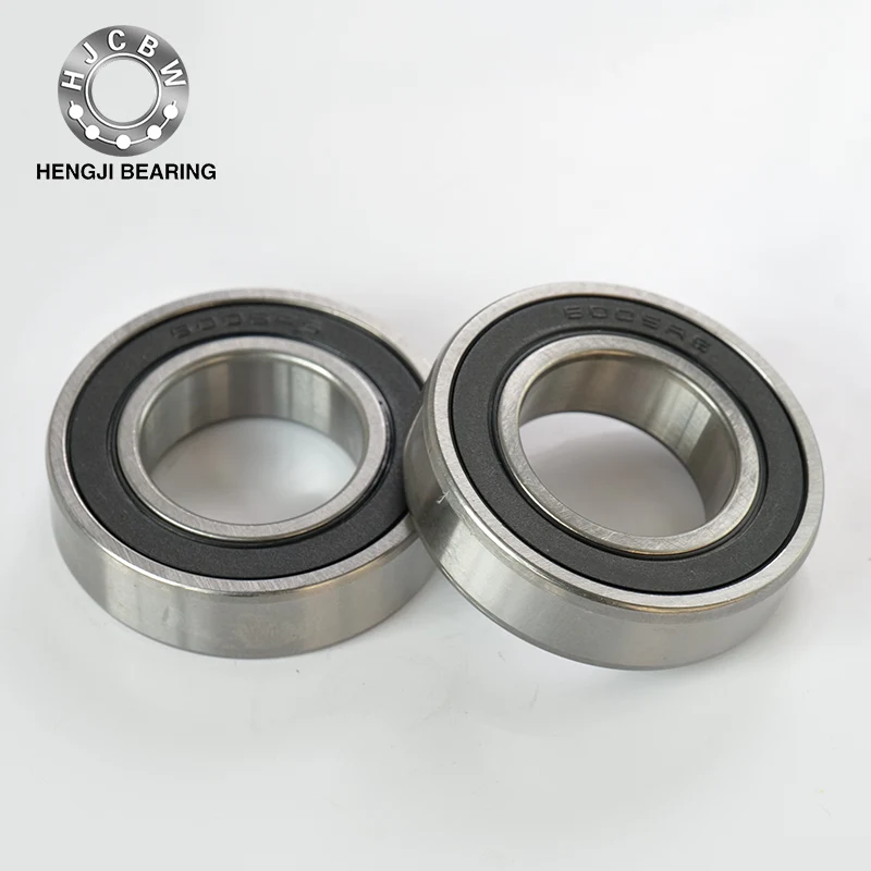 Rodamientos de bolas de ranura de 6005rs con sello