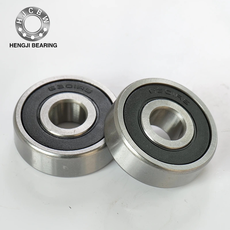 Rodamientos de bolas de ranura de 6301rs con sello